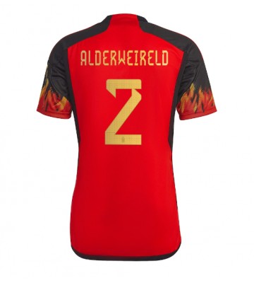 Belgien Toby Alderweireld #2 Hemmatröja VM 2022 Kortärmad